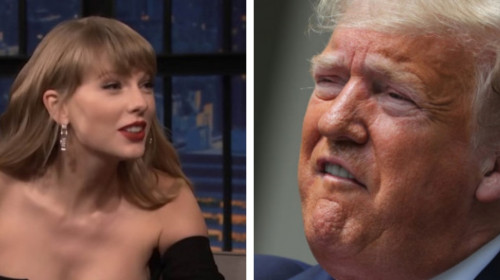 Donald Trump a rostit PATRU cuvinte în fața tuturor, atunci când a aflat că Taylor Swift se mărită
