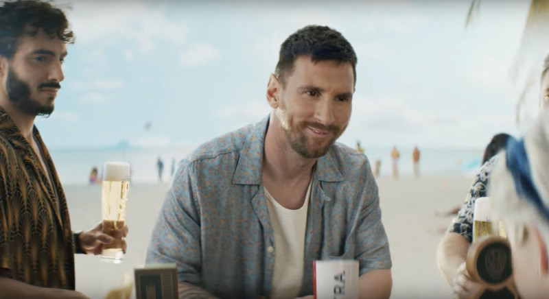 Soccer superstar Lionel Messi, Jason Sudeikis and Dan Marino all feature in Michelob Ultra’s Super Bowl commercial