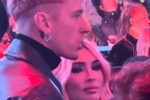 *EXCLUSIVE* Megan Fox and MGK cozy up together At The Future Concert In Las Vegas Ahead Of The Super Bowl