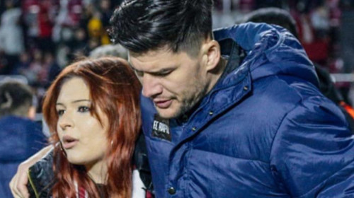 Mesajul emoționant al fiicei lui Cristi Săpunaru, după ce căpitanul Rapidului s-a retras din fotbal