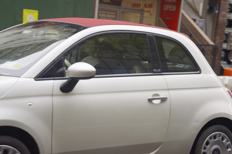 EXCLUSIVE: Al Roker Spotted Taking to The Streets in His Fiat 500 in New York City