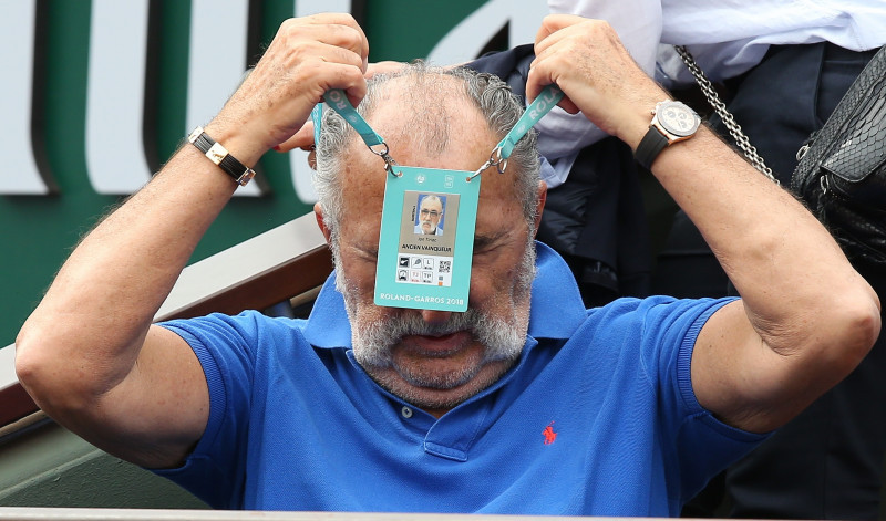 Jour 2 - People dans les tribunes des internationaux de tennis d