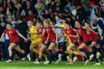 UEFA Womens Nations League Final - Spain v France - Estadio Olimpico de Sevilla, Sevilla, Spain, February 28th 2024:, Sevilla, Andalucia, Spain - 28 Feb 2024