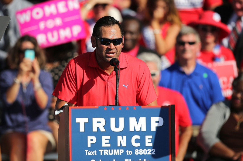 Donald Trump presidential campaigning, Orlando, Florida, USA - 02 Nov 2016
