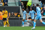 Emirates FA Cup Quarter- Final Wolverhampton Wanderers v Coventry City Ellis Simms of Coventry City celebrates his goal