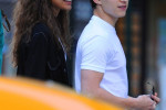 Tom Holland and Zendaya enjoy their lunch break together!