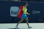 Simona Halep, la WTA Miami 2024 / Foto: captură Digi Sport