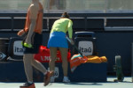 Simona Halep, la WTA Miami 2024 / Foto: captură Digi Sport