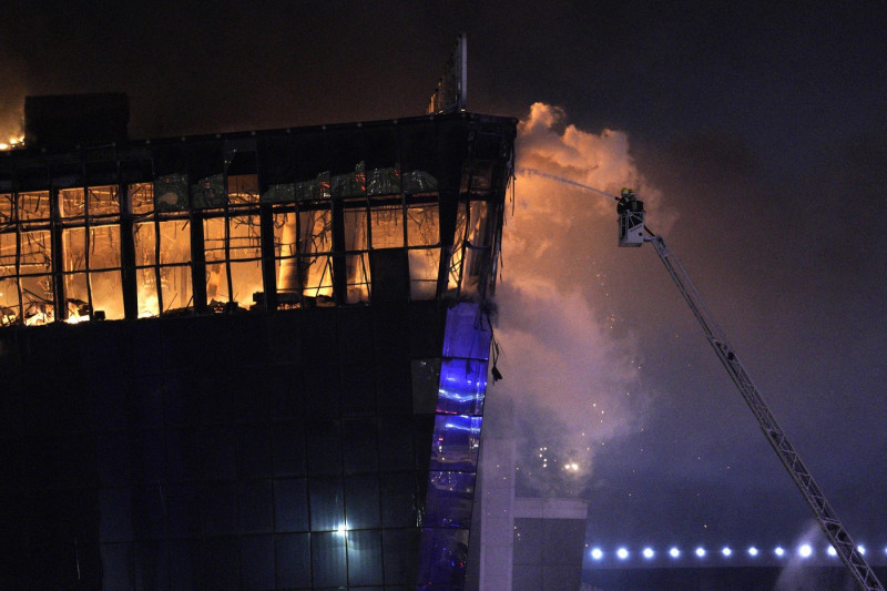 Crocus City Hall is attacked - Moscow
