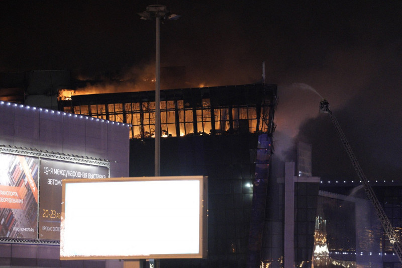 Crocus City Hall is attacked - Moscow