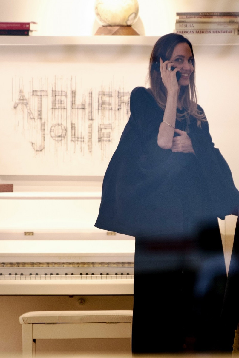 Angelina Jolie at her NYC 'Atelier Jolie' Store