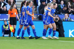 Leicester City Women v Brighton and Hove Albion Women FA Women s Super League 24/03/2024. GOAL1-0Leicester City forward