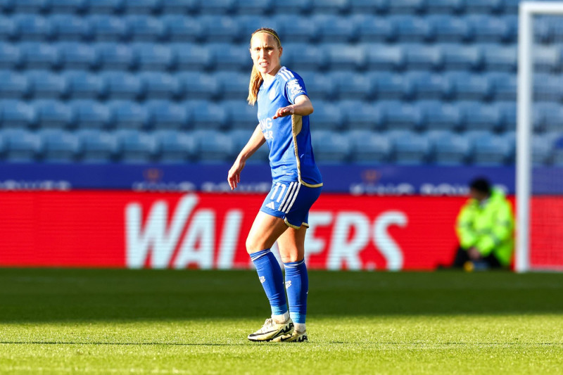 Leicester City Women v Brighton and Hove Albion Women FA Women s Super League 24/03/2024. Leicester City midfielder Jani