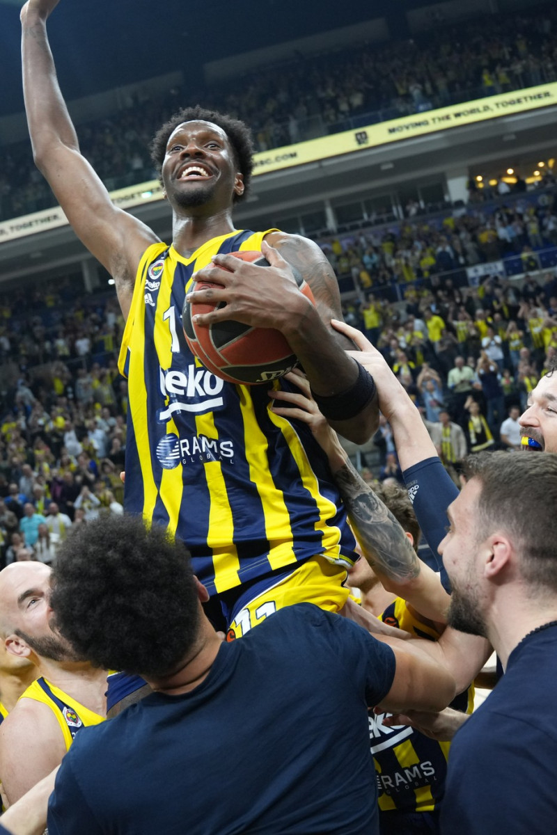 Turkish Airlines EuroLeague Regular Season Round 32 match between Fenerbahce Beko Istanbul and Alba Berlin at Ulker Sports Arena on March 29, 2024 in Istanbul, Turkey.