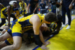 Turkish Airlines EuroLeague Regular Season Round 32 match between Fenerbahce Beko Istanbul and Alba Berlin at Ulker Sports Arena on March 29, 2024 in Istanbul, Turkey.