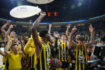 Turkish Airlines EuroLeague Regular Season Round 32 match between Fenerbahce Beko Istanbul and Alba Berlin at Ulker Sports Arena on March 29, 2024 in Istanbul, Turkey.