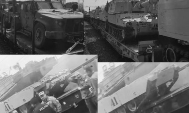 Video Convoaie de tancuri Abrams și sisteme de artilerie Paladin de 9.600.000 $ tranzitează România