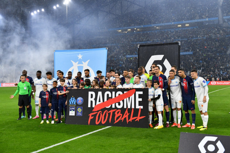 Olympique de Marseille v Paris Saint-Germain - Ligue 1 Uber Eats 2023/2024