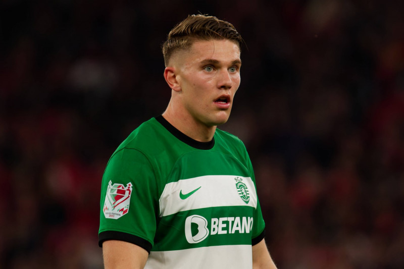 Lisbon, Portugal, April 02 2024: Viktor Gyokeres (9 Sporting CP) during the Taca de Portugal game between SL Benfica and