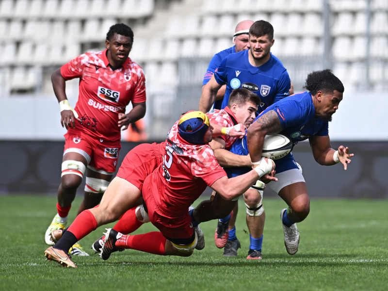 RUGBY:SCM USV TIMISOARA-DINAMO BUCURESTI, FINALA CUPEI ROMANIEI (6.04.2024)