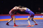 Zagreb, 20.04.2023. - Wrestling Senior European Championships, Zagreb 2023. Final 1-2 - WW - 55 kg, HUN - Erika BOGNAR (