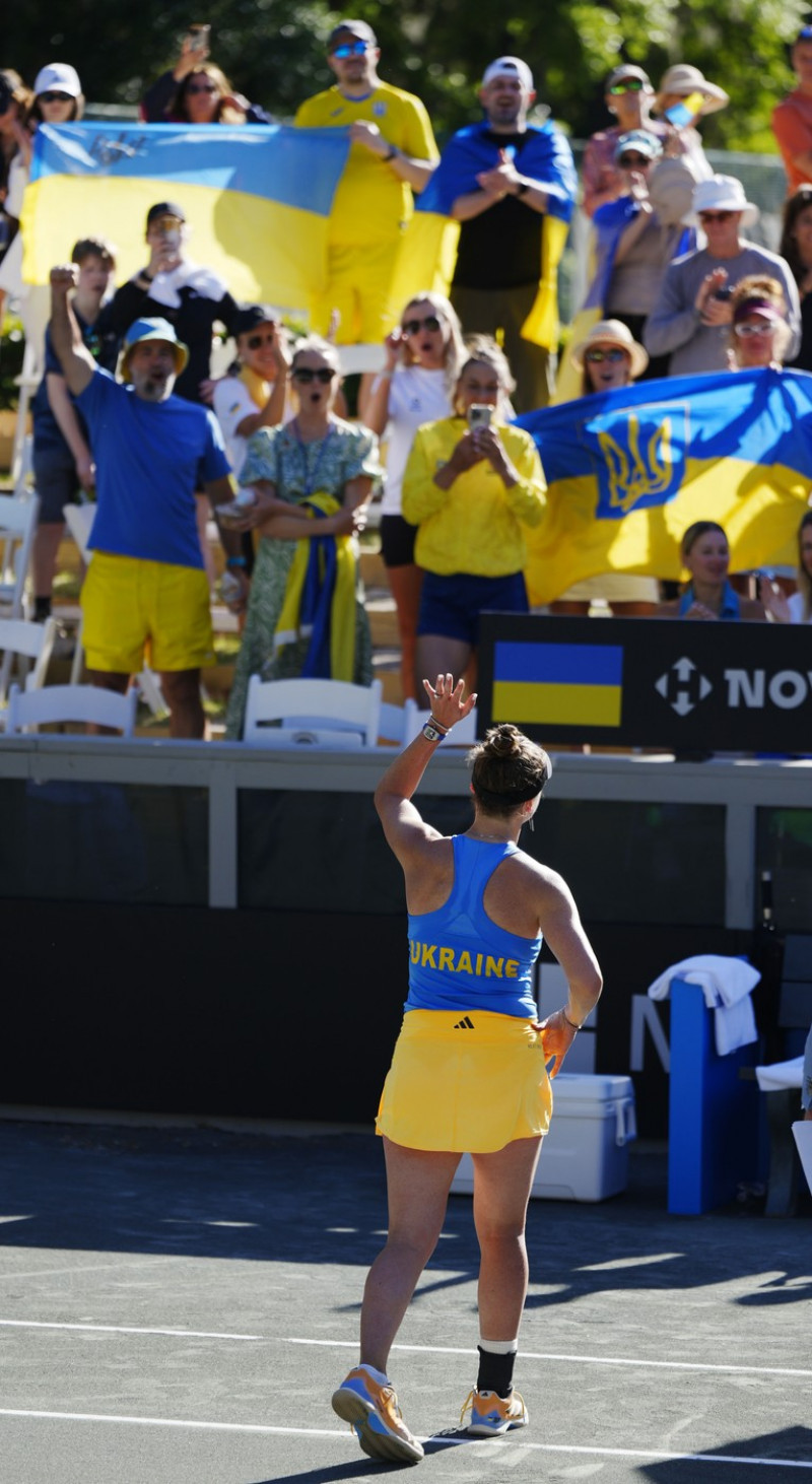 Tennis 2024: Billie Jean Cup - Romania v Ukraine