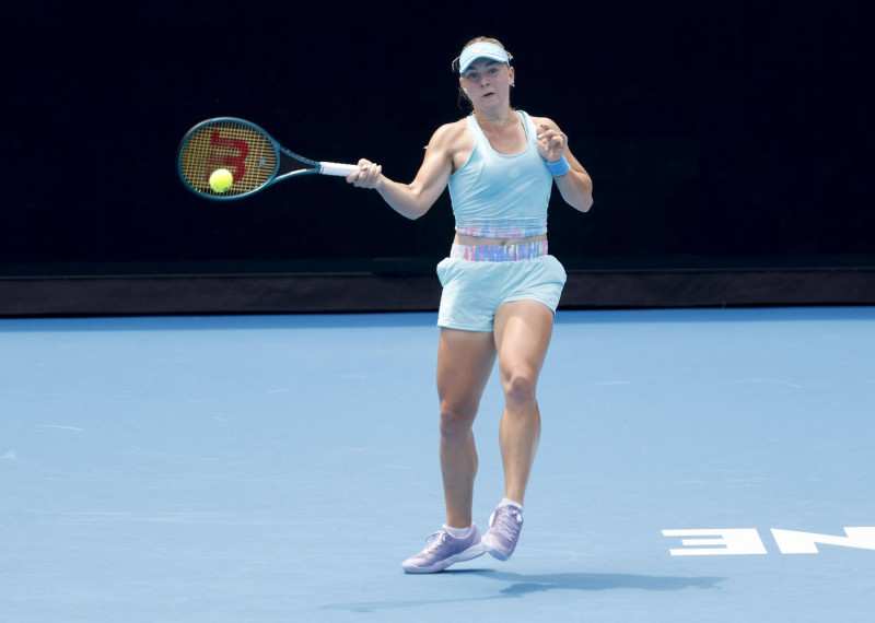 Maria Timofeeva (RUS), Australian Open 2024, Melbourne Park, Melbourne, Victoria, Australia. *** Maria Timofeeva RUS , A