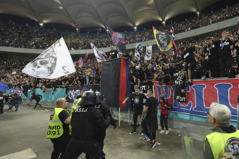 BUCURESTI - FOTBAL - SUPERLIGA - PLAY OFF - ETAPA 7 - FCSB - FC FARUL CONSTANTA - 27 APR 2024