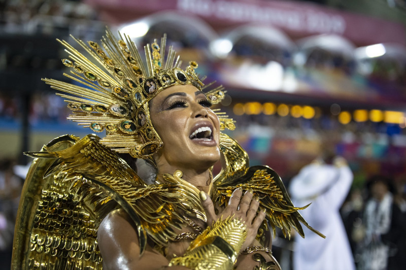 Brazil: 2019 Carnival School Parade Celebrations in Rio