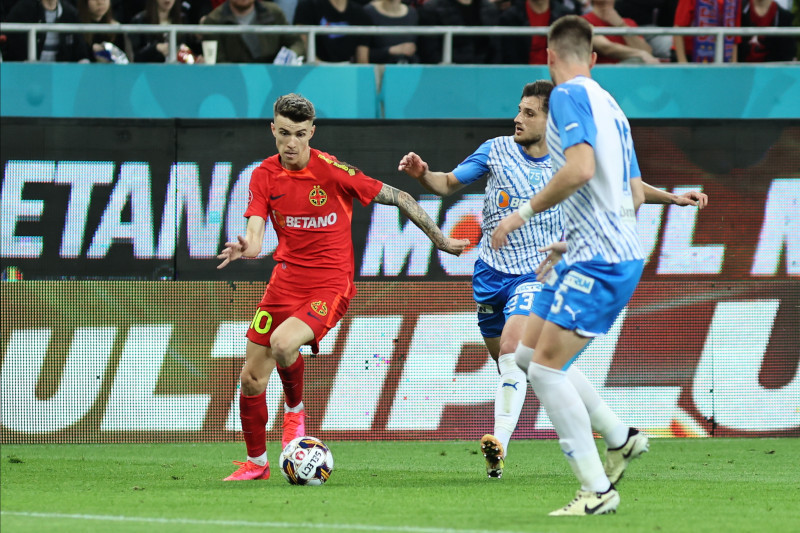 FOTBAL:FCSB-UNIVERSITATEA CRAIOVA, PLAY OFF SUPERLIGA SUPERBET (7.04.2024)