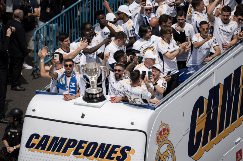 Almeida welcomes Real Madrid Club de Fútbol after winning the Liga 2023-2024