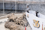 The League: Plaza De Cibeles Welcomes Thousands Of People To Celebrate The 36Th Real Madrid League, Spain - 12 May 2024