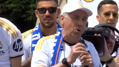 Carlo Ancelotti a luat microfonul și i-a surprins pe toți fanii lui Real Madrid: ”Am un vis!”