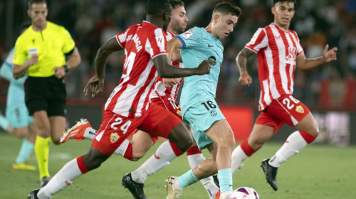 Almeria - Barcelona 0-2, ACUM pe Digi Sport 1. Catalanii ”țin cu dinții” de locul 2