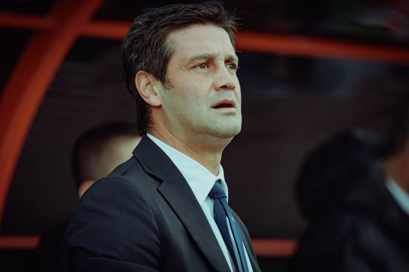 Cristian Chivu during UEFA Youth Champions League 23/24 game between SL Benfica and Internazionale Milano at Benfica Cam