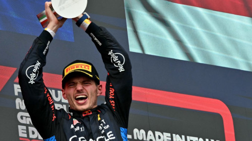 Max Verstappen a câștigat Marele Premiu de la Imola! Cifra impresionantă la care a ajuns olandezul