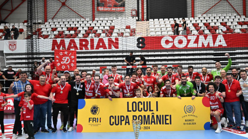 CS Dinamo a cucerit Cupa României la handbal masculin