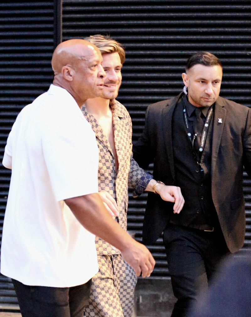 Players Leave The Manchester City Victory Party At Fenix Restaurants - 20 May 2024