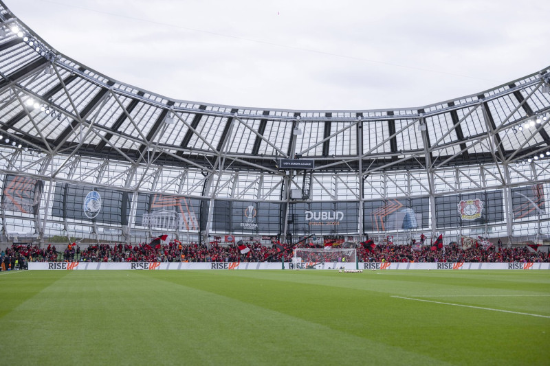 2024 UEFA EUROPA LEAGUE FINAL: Atalanta Bergamo - Bayer 04 Leverkusen; 22.05.2024 Innenansicht der Dublin Arena (Aviva S