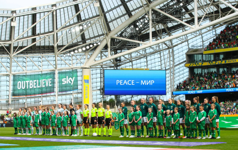 2023/24 Women s Nations League Group B1, Aviva Stadium, Dublin 23/9/2023 Republic of Ireland WNT vs Northern Ireland The