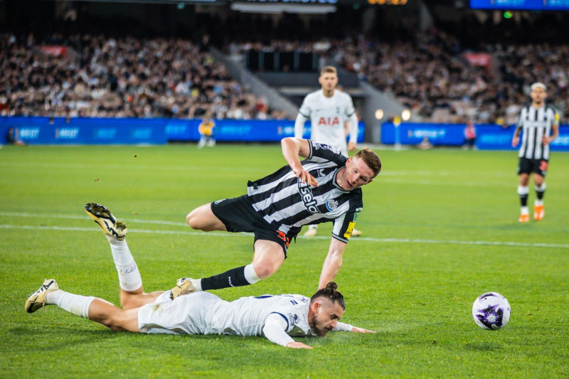 Newcastle United v Tottenham Hotspur, Post Season Friendly, Football, Melbourne Cricket Ground, Australia - 22 May 2024