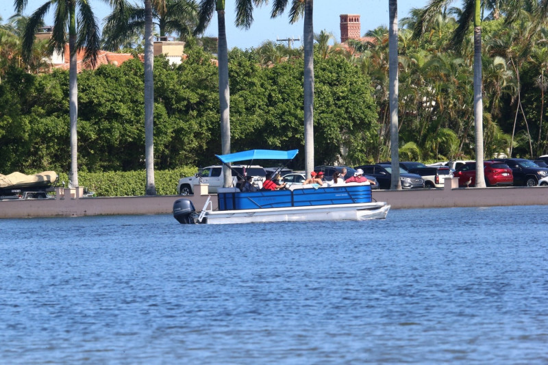 Movement ahead of Tiffany Trump's wedding at Mar-a-Lago