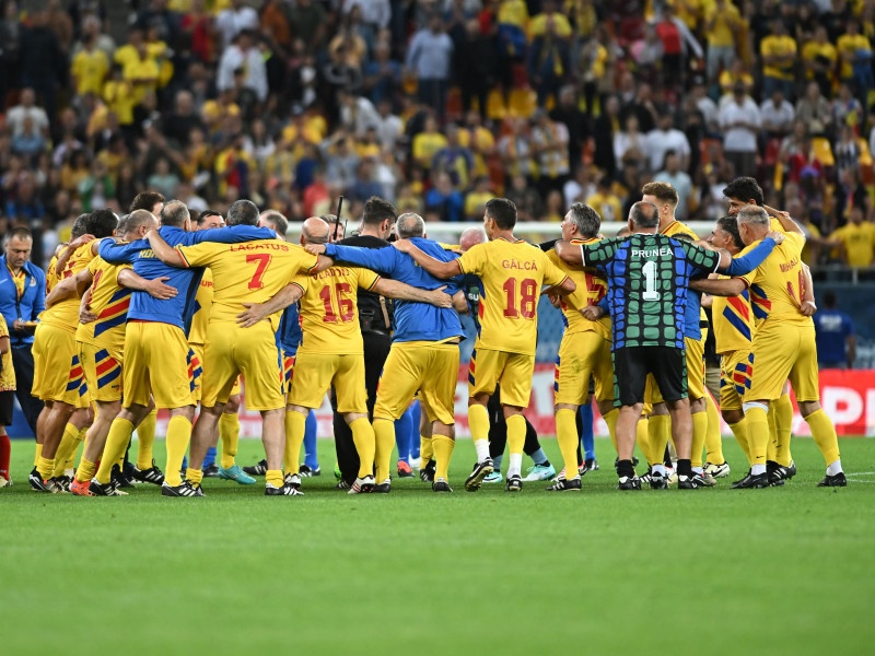 FOTBAL:ROMANIA GENERATIA DE AUR-LEGENDELE LUMII, AMICAL (25.05.2024)