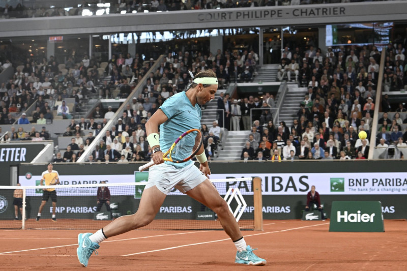 Alexander Zverev (GER) Vs Rafael Nadal (ESP) TENNIS : Roland Garros 2024 - 27/05/2024 MichaelBaucher/Panoramic PUBLICATI