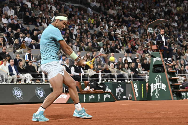 Alexander Zverev (GER) Vs Rafael Nadal (ESP) TENNIS : Roland Garros 2024 - 27/05/2024 MichaelBaucher/Panoramic PUBLICATI