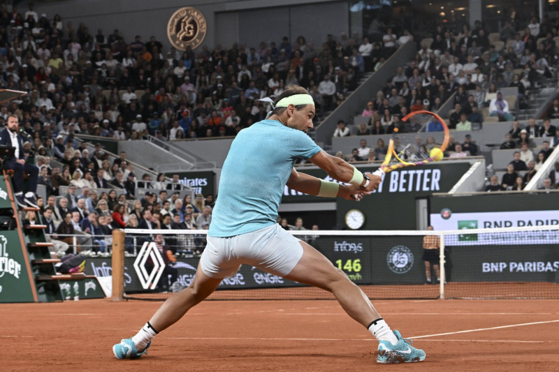 Alexander Zverev (GER) Vs Rafael Nadal (ESP) TENNIS : Roland Garros 2024 - 27/05/2024 MichaelBaucher/Panoramic PUBLICATI