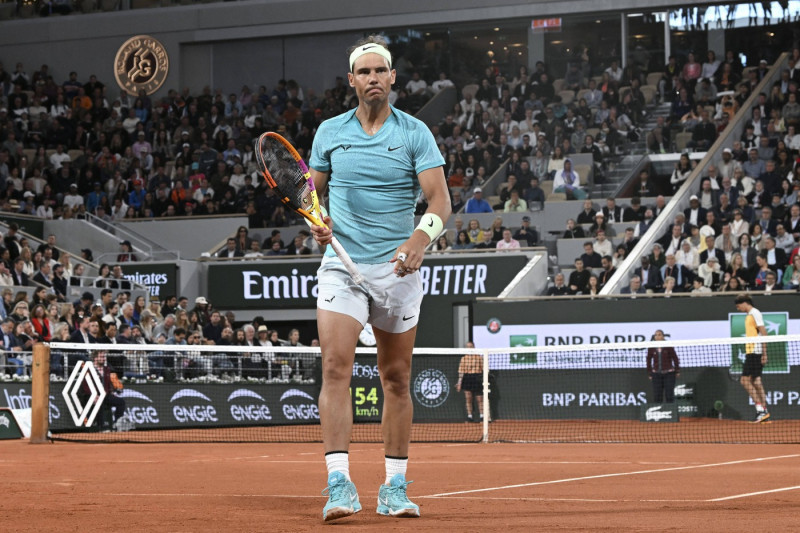 Alexander Zverev (GER) Vs Rafael Nadal (ESP) TENNIS : Roland Garros 2024 - 27/05/2024 MichaelBaucher/Panoramic PUBLICATI