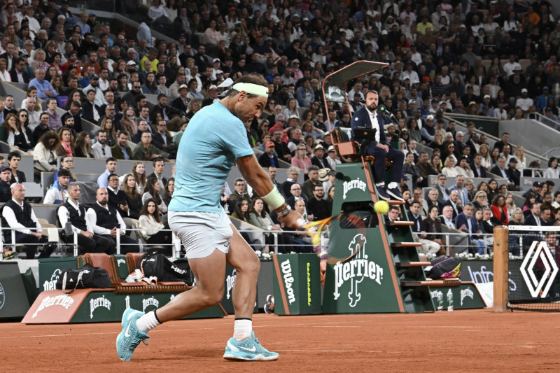 Alexander Zverev (GER) Vs Rafael Nadal (ESP) TENNIS : Roland Garros 2024 - 27/05/2024 MichaelBaucher/Panoramic PUBLICATI