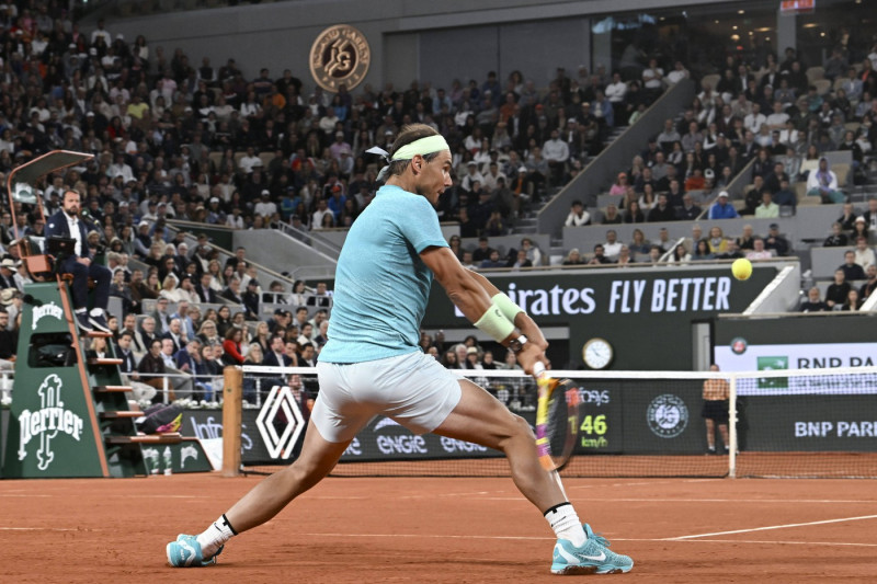 Alexander Zverev (GER) Vs Rafael Nadal (ESP) TENNIS : Roland Garros 2024 - 27/05/2024 MichaelBaucher/Panoramic PUBLICATI