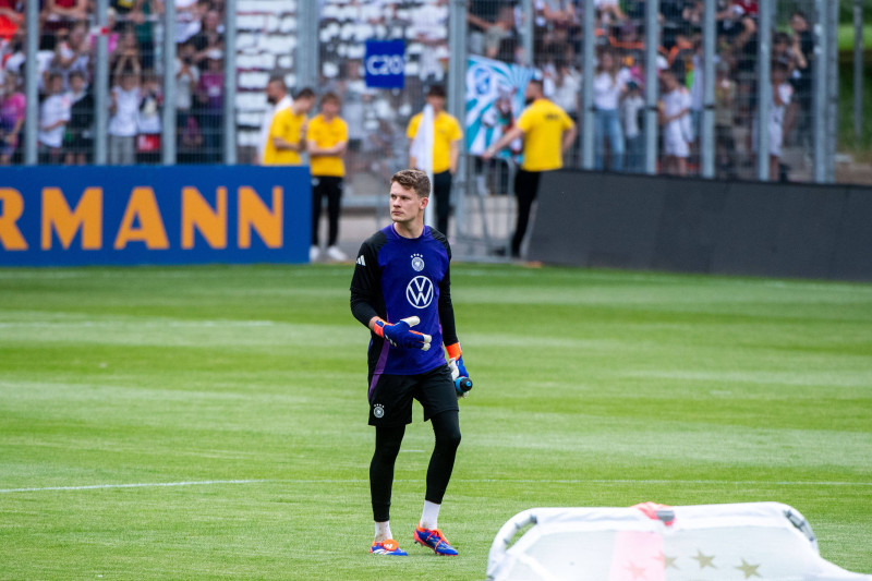 Alexander Nuebel (Deutschland), GER, Training DFB Fussball Herren Nationalmannschaft Deutschland, Oeffentliches Auftaktt